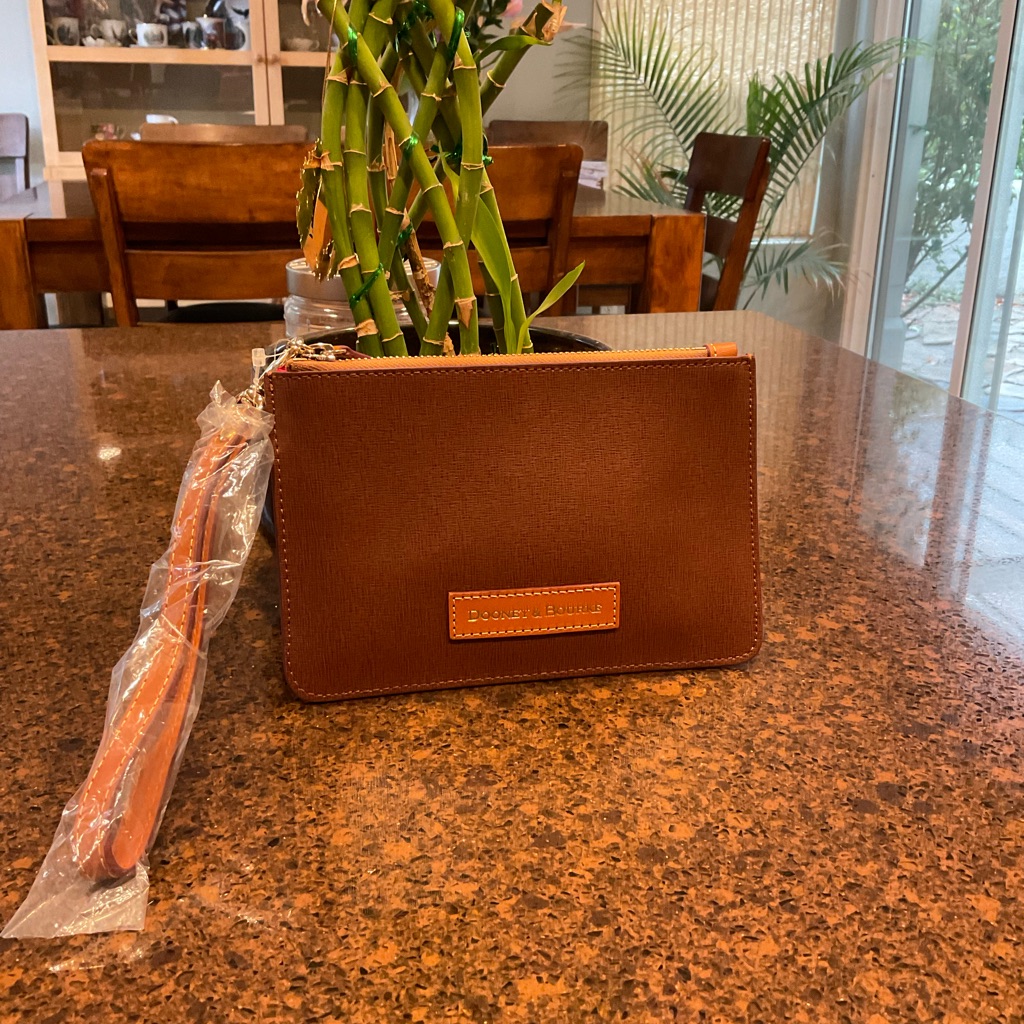 Brand New Authentic Dooney  Bourke Wristlet
